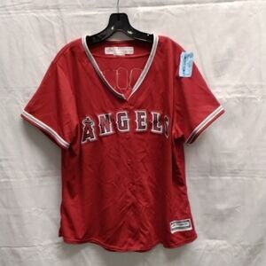 Majestic Red Angels Jersey